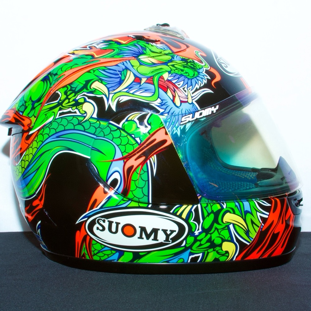 Suomy Dragon Spec 1R 2XL Helmet Sportbike Racing
